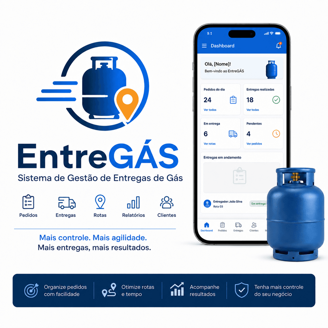 EntreGÁS — Sistema de Gestão de Entregas de Gás